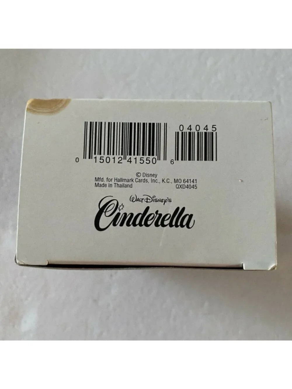Cinderella Walt Disney  1st in Series 1997 Hallmark Keepsake Christmas Ornament